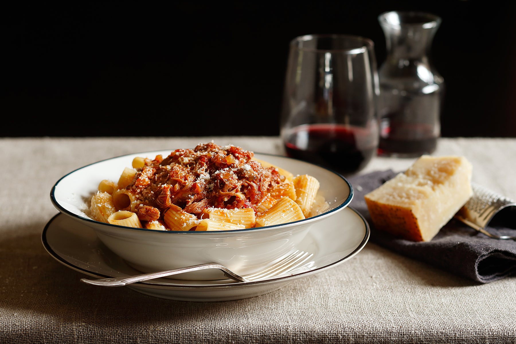 “The Country Cat’s” Red WineBraised Lamb Shank Catelli Brothers